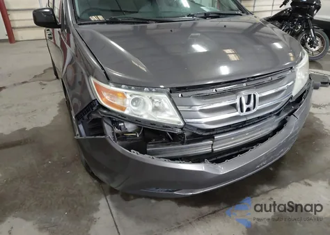 2013 Honda Odyssey Ex-L из США, поврежденный, VIN 5FNRL5H68DB054612